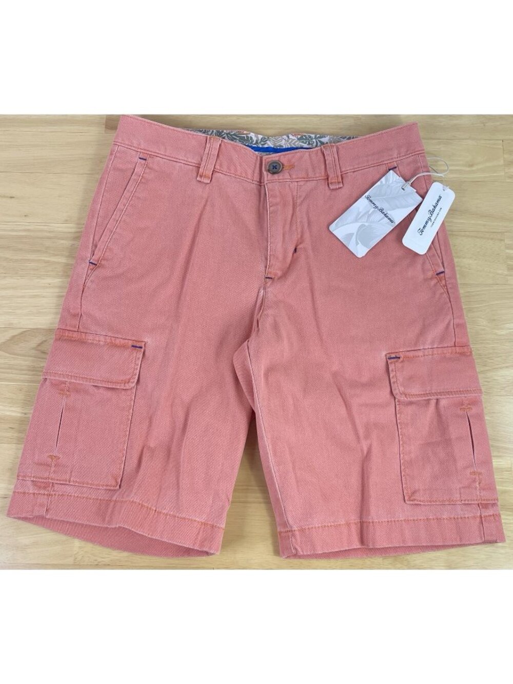 Tommy Bahama Coastal Key LT Serape Cargo Shorts ST889864, Men Size 29 - NWT $110